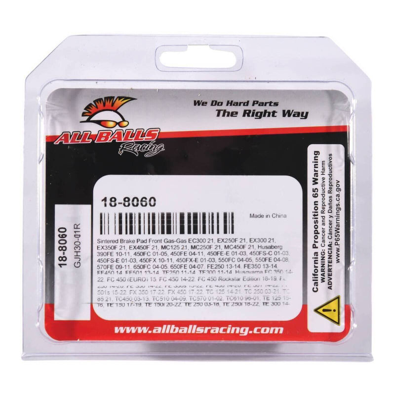 Load image into Gallery viewer, Sintered Brake Pad Front / Rear 18-8060
