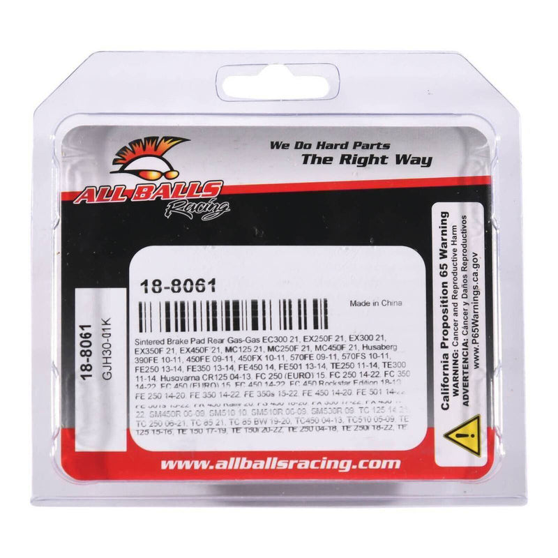 Load image into Gallery viewer, Sintered Brake Pad Rear 18-8061
