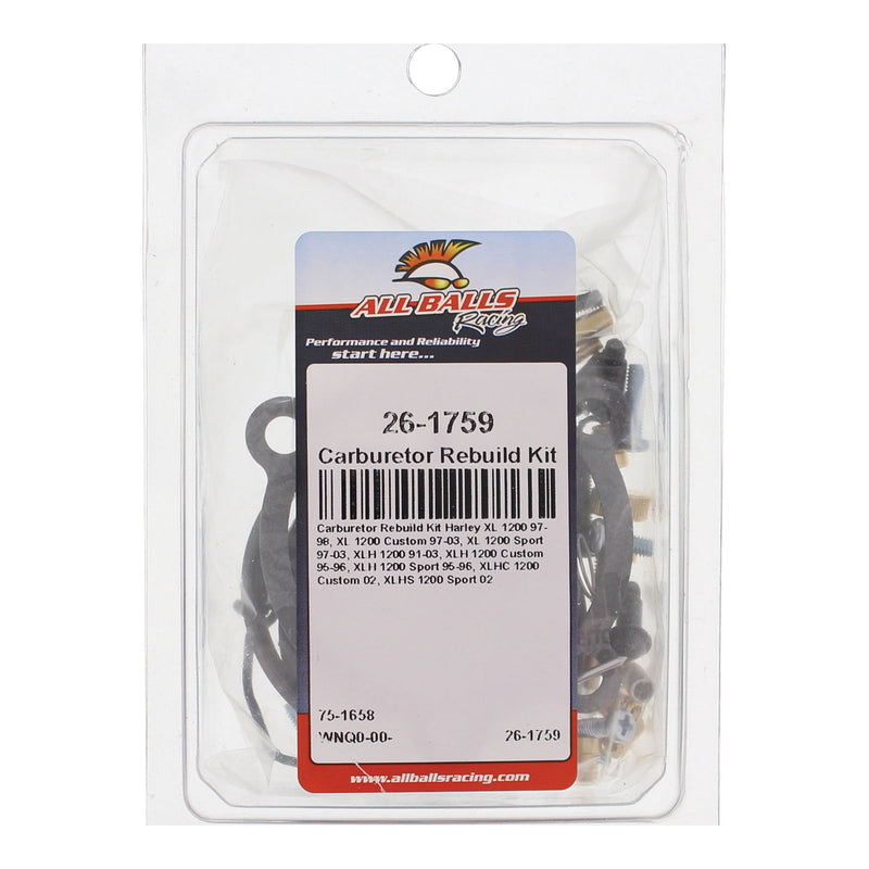 Load image into Gallery viewer, All Balls Racing Carburettor Rebuild Kit (26-1759)
