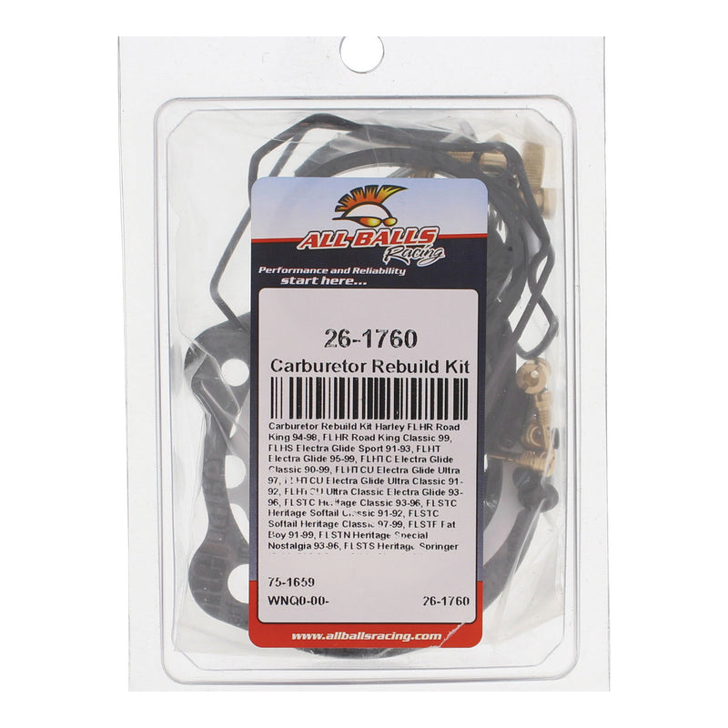 Load image into Gallery viewer, All Balls Racing Carburettor Rebuild Kit (26-1760)
