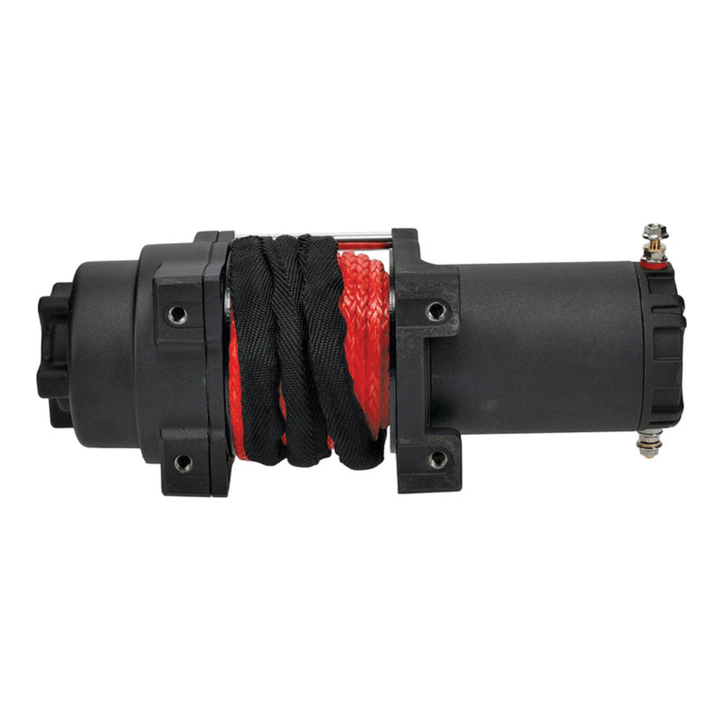 Load image into Gallery viewer, ALL BALLS 4 BOLT WINCH 4500LB with 33FT SYNTHETIC ROPE
