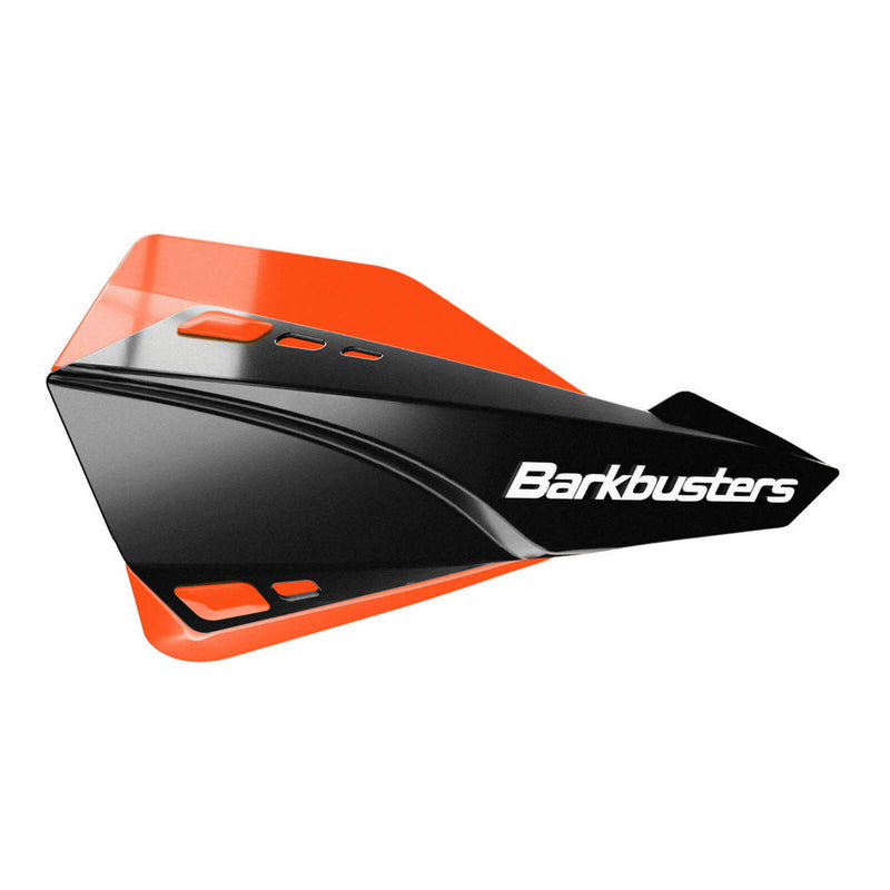 Load image into Gallery viewer, Barkbusters Handguard Sabre Open - Black / Orange
