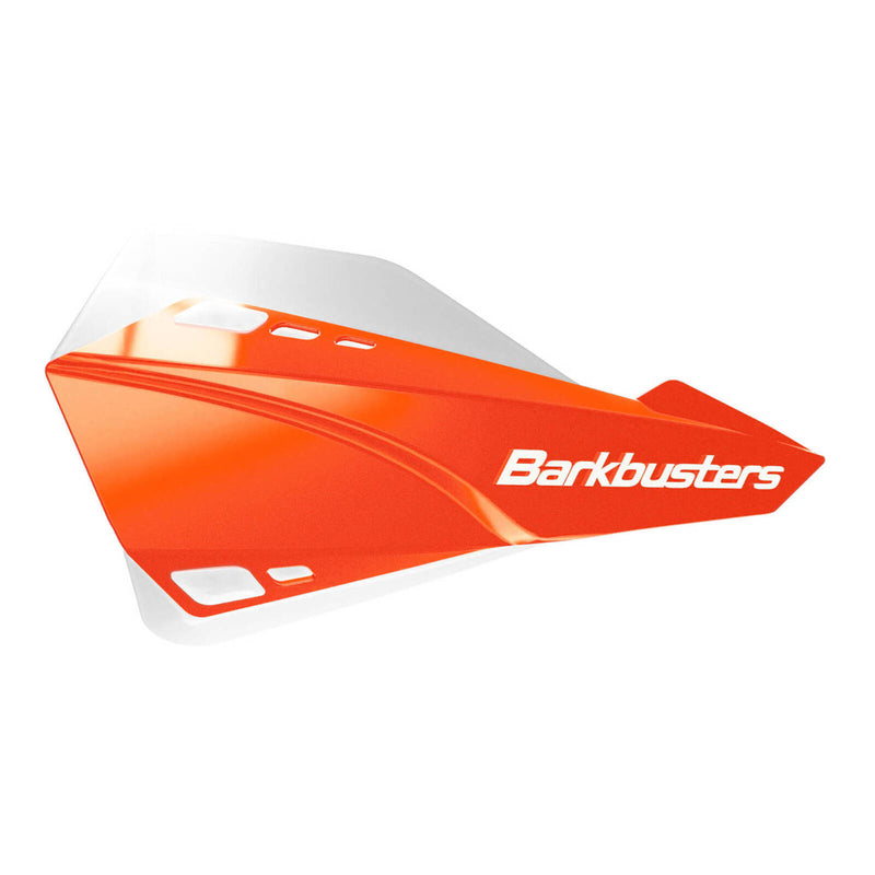 Load image into Gallery viewer, Barkbusters Handguard Sabre Open - Orange / White
