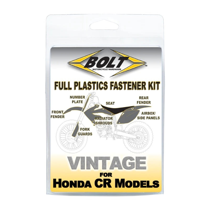 Load image into Gallery viewer, Bolt Body Work Fastener Kit Honda CR125 '92-'96 CR250 '92-'96
