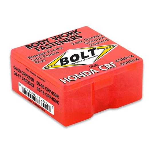 Bolt Plastics Fastener Kit Honda - Assorted Models / Refer Fitments