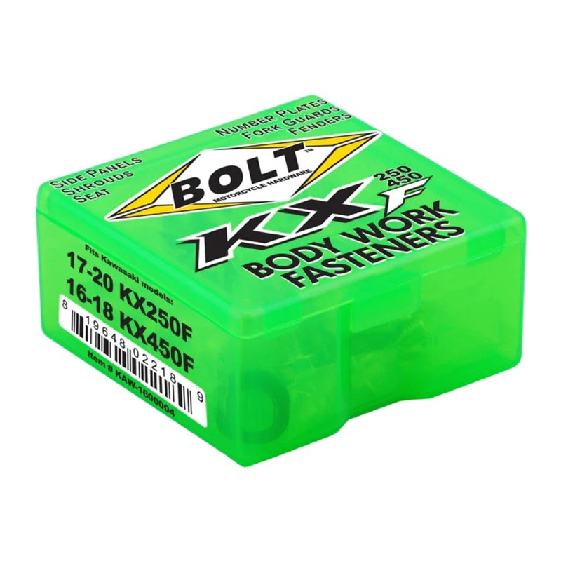Load image into Gallery viewer, Bolt Plastics Fastener Kit Kawasaki KX450F '16-'18 KX250F '17-'20
