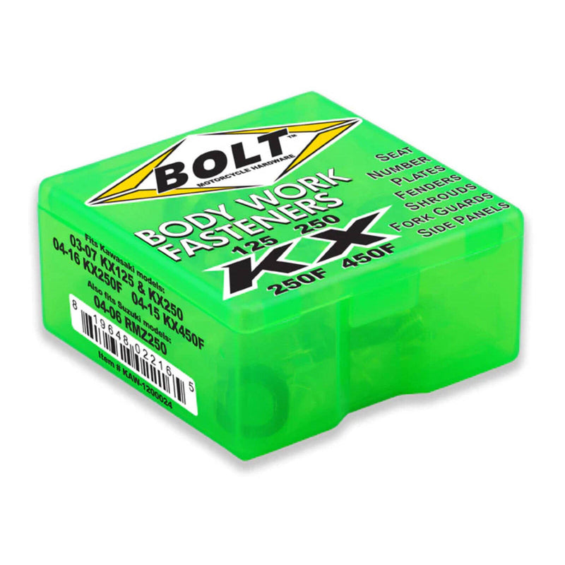 Load image into Gallery viewer, Bolt Plastics Fastener Kit Kawasaki KX450F 19- KX250F 21-
