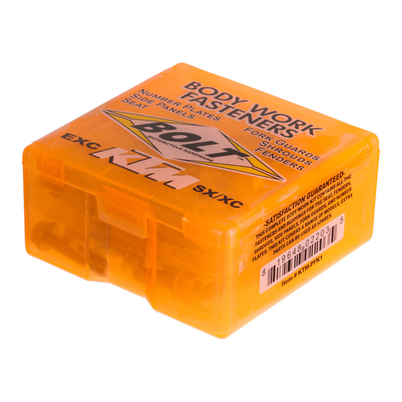 Load image into Gallery viewer, Bolt Body Work Fastener Kit KTM 125-530 '03-'16 (2-Stroke)
