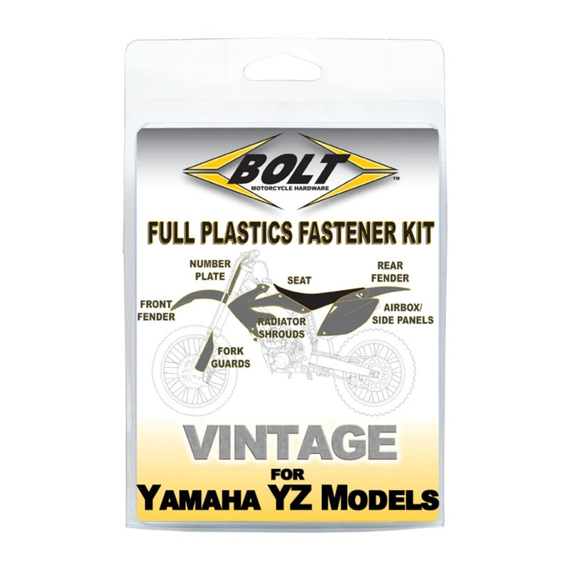 Load image into Gallery viewer, Bolt Body Work Fastener Kit Yamaha YZ/WR250/400/426F '98-'02
