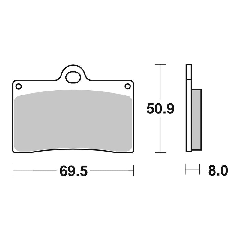 Load image into Gallery viewer, Brembo Prime Sinter Front Brake Pads 07BB15SA
