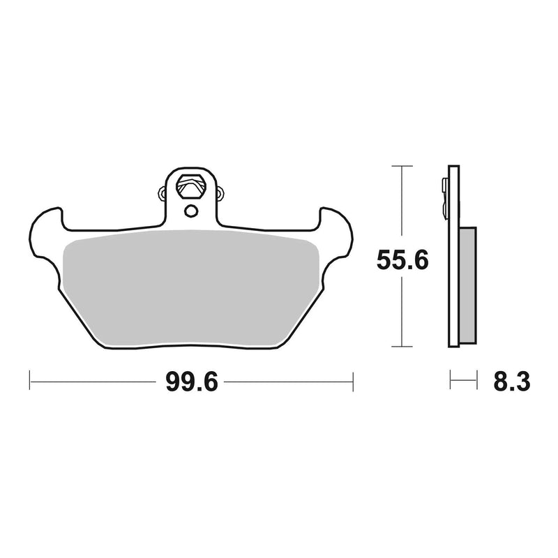 Load image into Gallery viewer, Brembo Prime Sinter Front Brake Pads 07BB22SA
