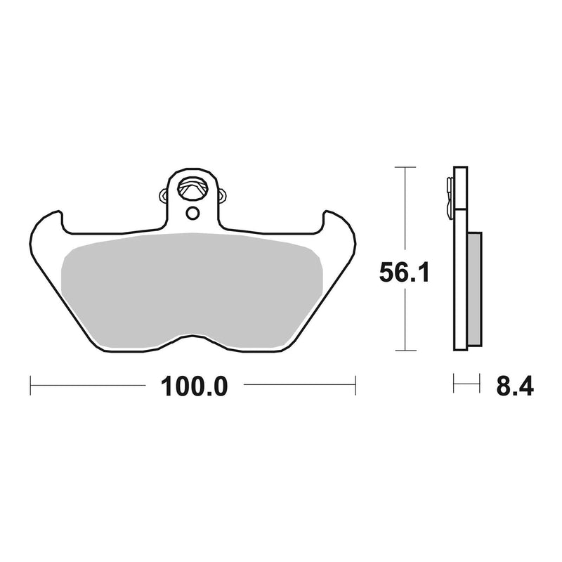 Load image into Gallery viewer, Brembo Prime Sinter Front Brake Pads 07BB24SA
