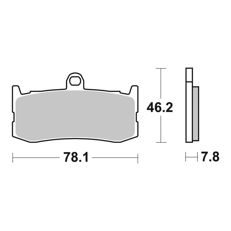 Load image into Gallery viewer, Brembo Prime Sinter Front Brake Pads 07GR06SA
