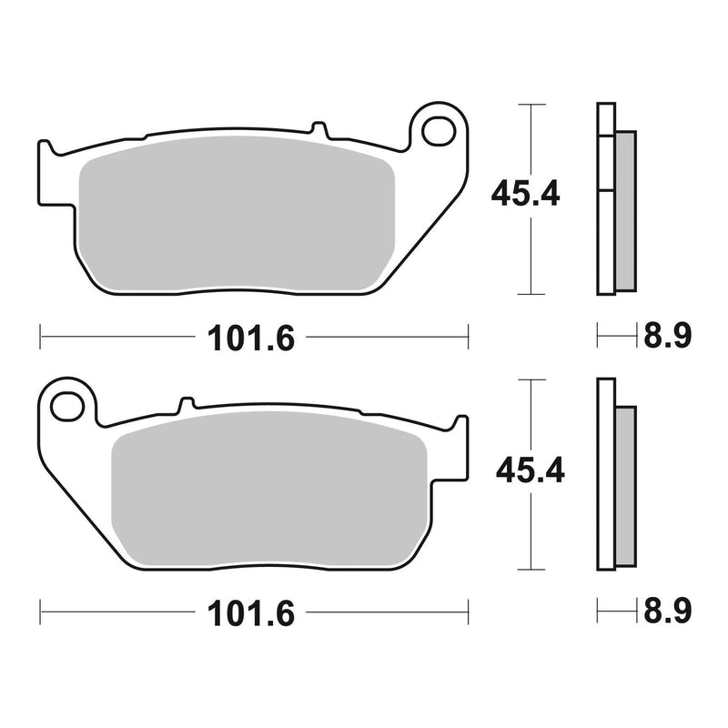 Load image into Gallery viewer, Brembo Prime Sinter Front Brake Pads 07HD13SA
