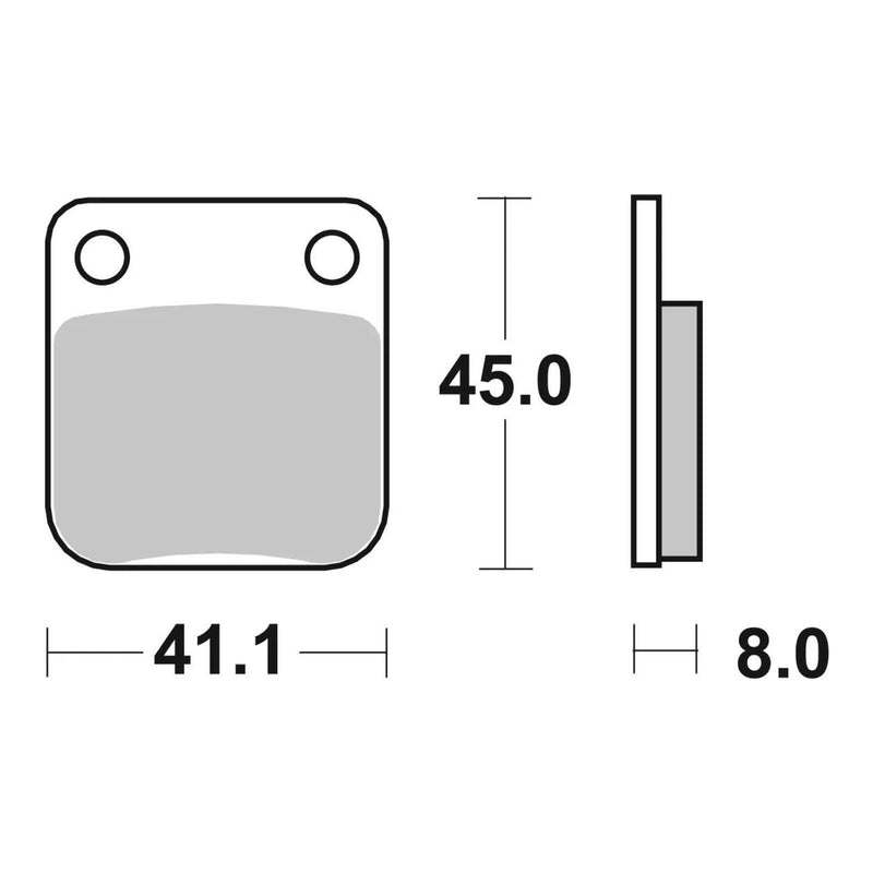 Load image into Gallery viewer, Brembo Prime Sinter Front Brake Pads 07HO09SD
