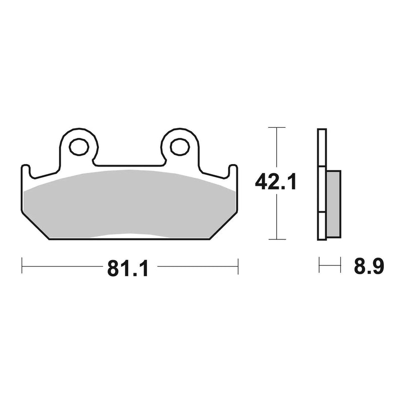 Load image into Gallery viewer, Brembo Prime Sinter Front Brake Pads 07HO21SA
