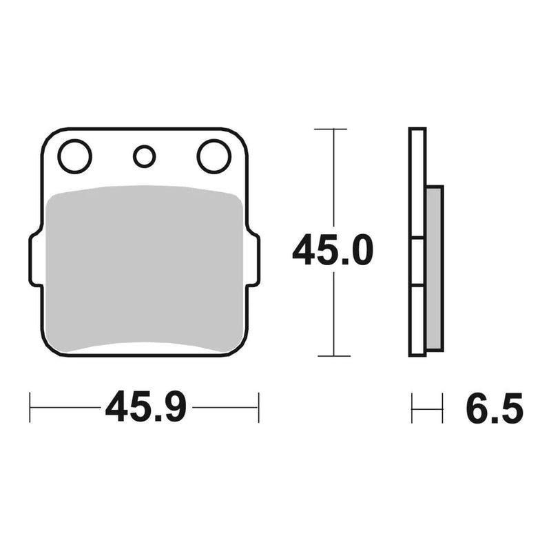 Load image into Gallery viewer, Brembo Upgrade Sinter Front Brake Pads 07HO22SX
