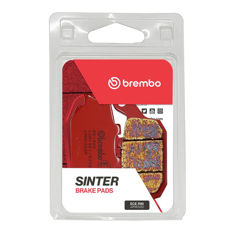 Load image into Gallery viewer, Brembo Prime Sinter Rear Brake Pads 07HO36SP
