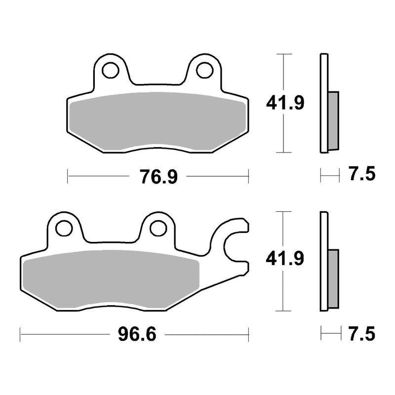 Load image into Gallery viewer, Brembo Prime Sinter Front Brake Pads 07KA31SA
