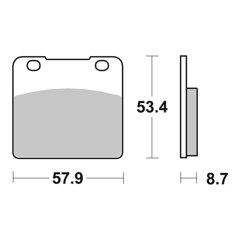 Load image into Gallery viewer, Brembo Prime Sinter Front Brake Pads 07SU06SA
