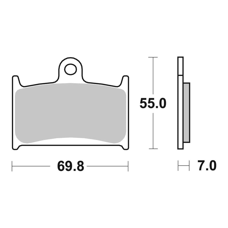 Load image into Gallery viewer, Brembo Prime Sinter Front Brake Pads 07SU22SA
