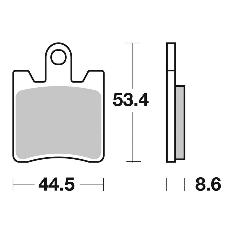 Load image into Gallery viewer, Brembo Prime Sinter Front Brake Pads 07YA09SA
