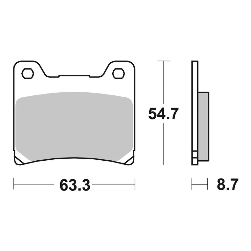 Load image into Gallery viewer, Brembo Prime Sinter Front Brake Pads 07YA11SA
