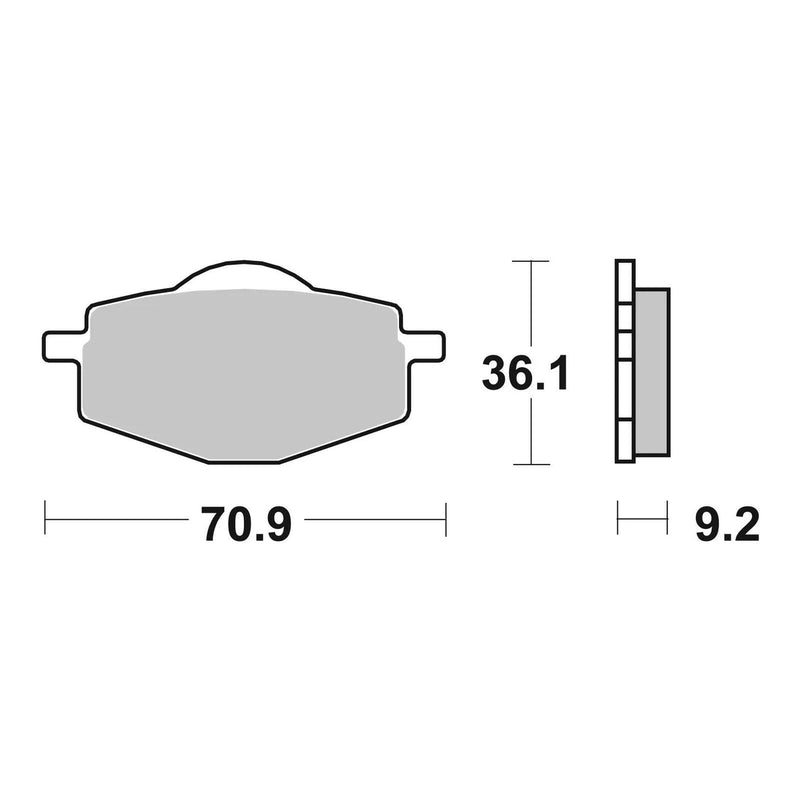 Load image into Gallery viewer, Brembo Prime Sinter Front Brake Pads 07YA14SD
