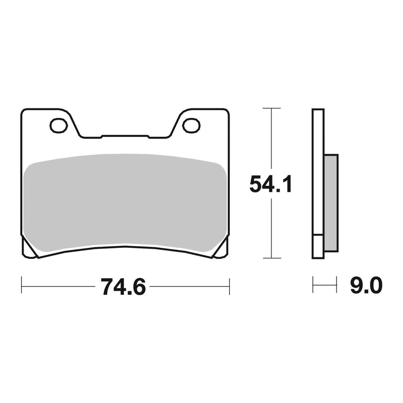 Load image into Gallery viewer, Brembo Prime Sinter Front Brake Pads 07YA24SA
