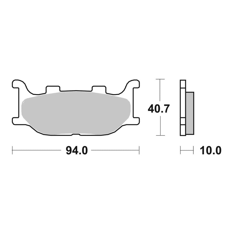 Load image into Gallery viewer, Brembo Prime Sinter Front Brake Pads 07YA34SA
