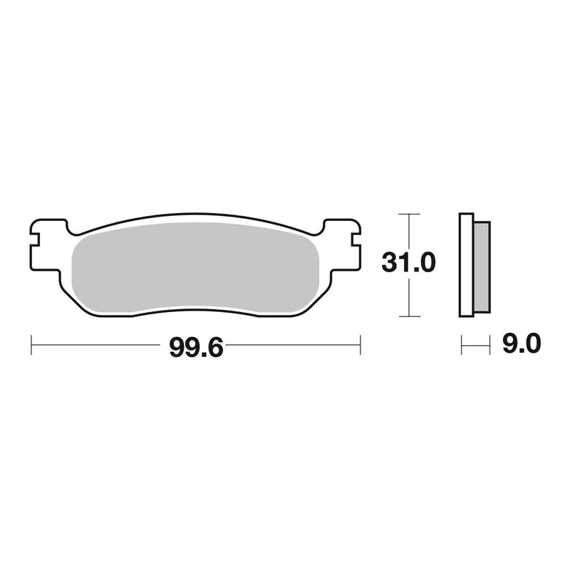 Load image into Gallery viewer, Brembo Prime Sinter Rear Brake Pads 07YA37SP
