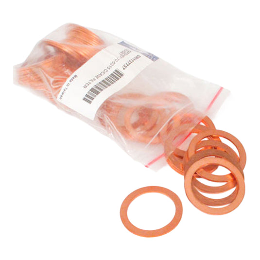 COPPER WASHER CRANK CASE FILTER - Pkt=50