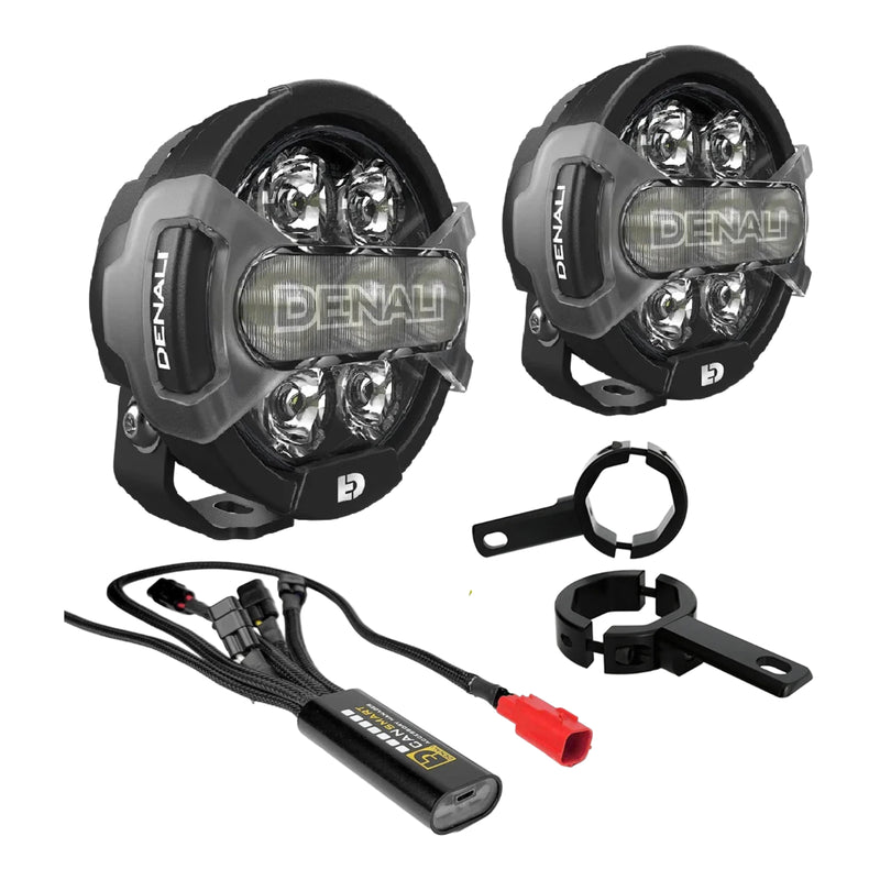 Load image into Gallery viewer, Denali D7 Lighting Bundle with Mounts - Ducati Rally X / V4
