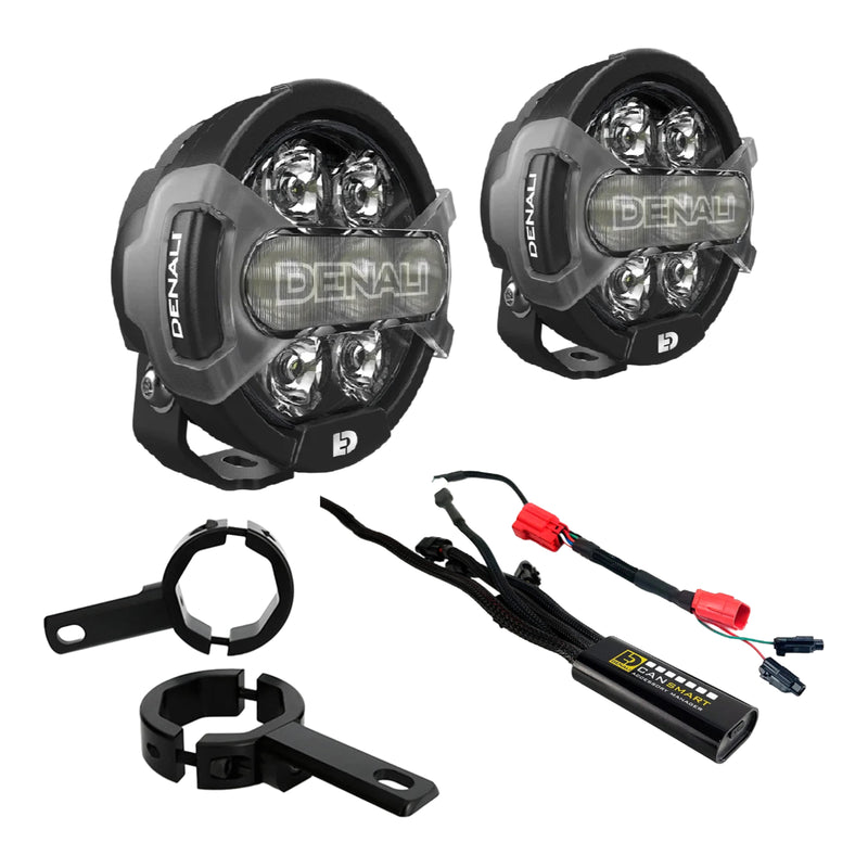 Load image into Gallery viewer, Denali D7 Pro Premium Lighting Bundle with Crash Bar Mounts - Husqvarna Norden 9
