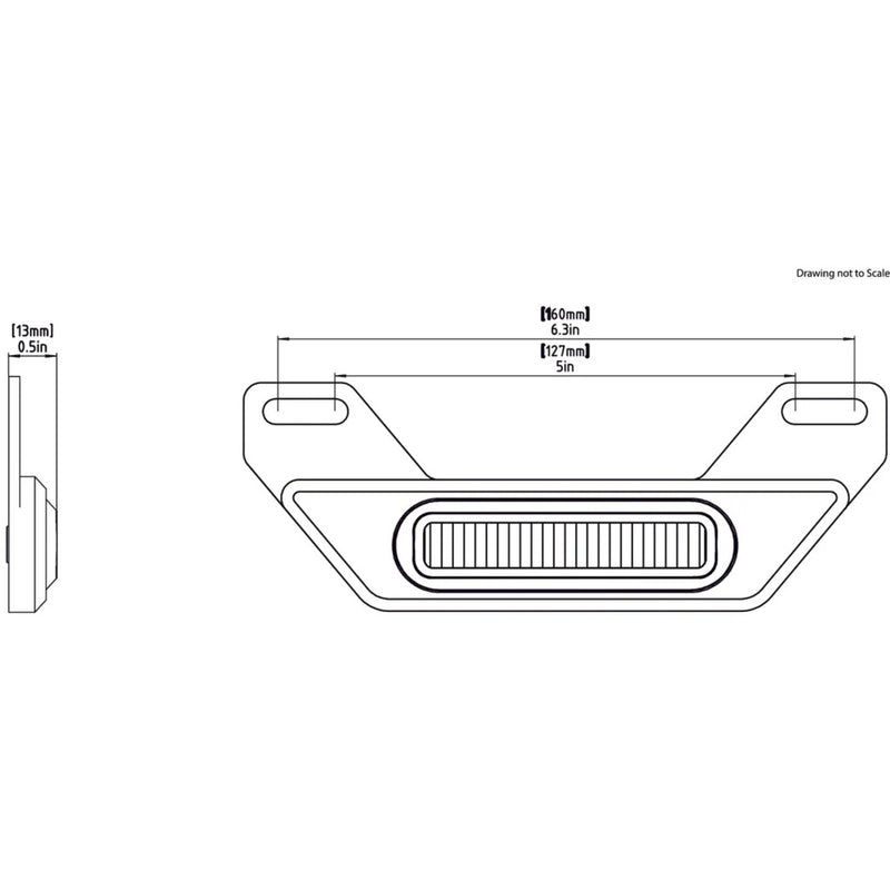 Load image into Gallery viewer, Denali B6 License Plate LED Aux Brake Light

