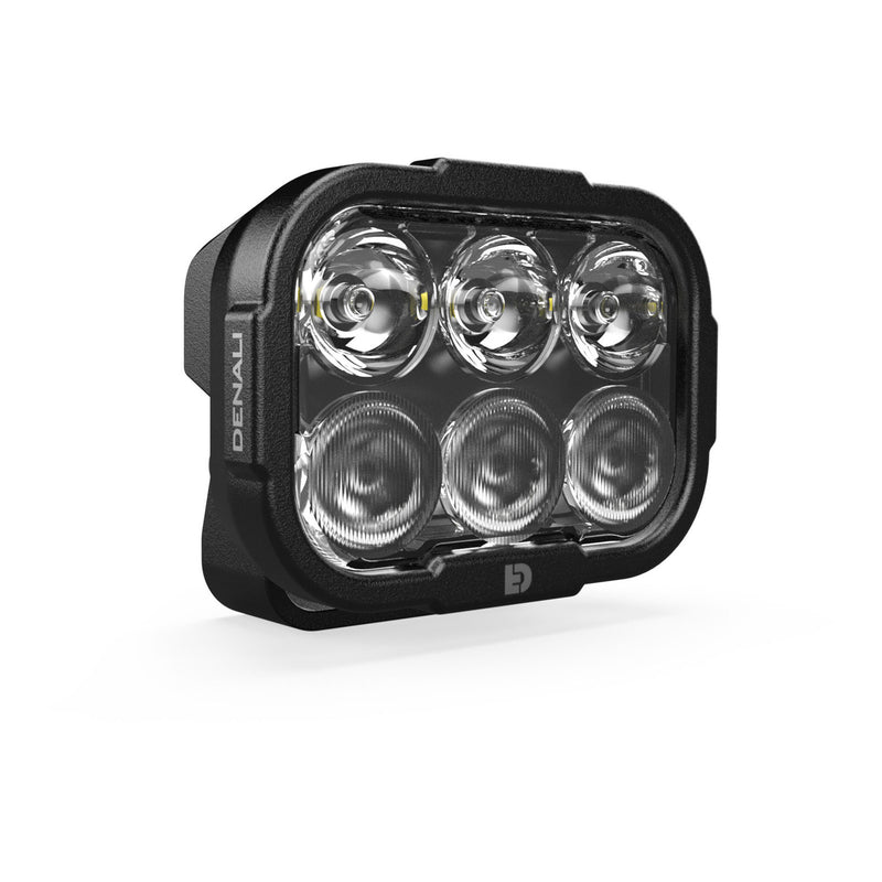 Load image into Gallery viewer, Denali DL6 Driving Light 6-LED Elliptical Hybrid Beam (Pair)
