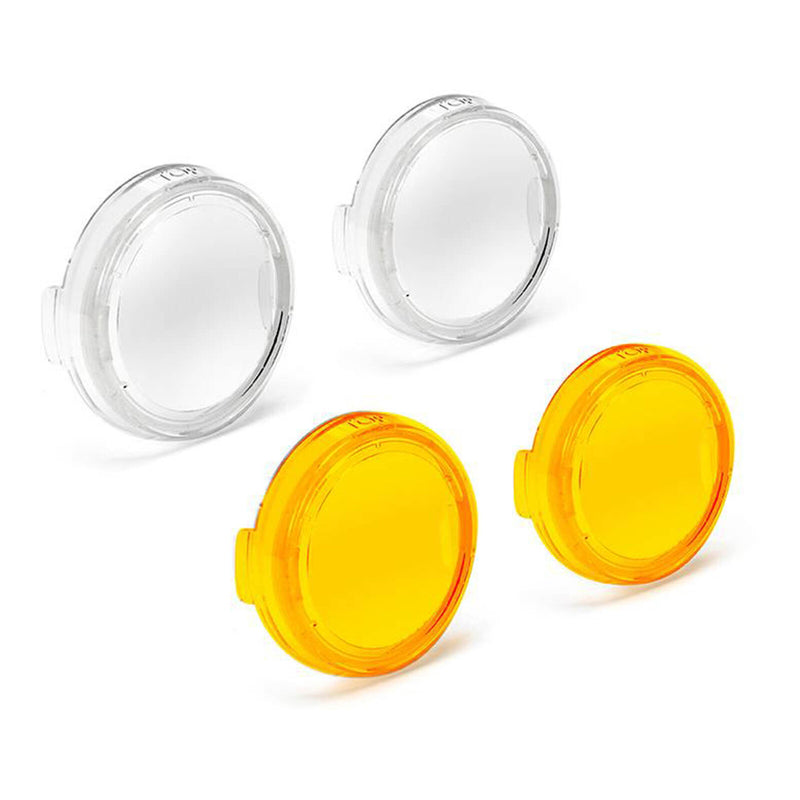 Load image into Gallery viewer, Denali Snap-on Beam Filter for DR1 Spot Beam Pattern - Clear (Pair)
