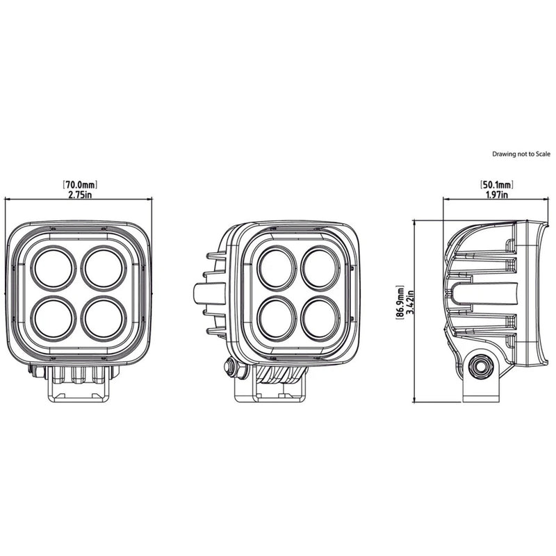 Load image into Gallery viewer, Denali S4 Led Light Pod - DataDim™ Technology - Single
