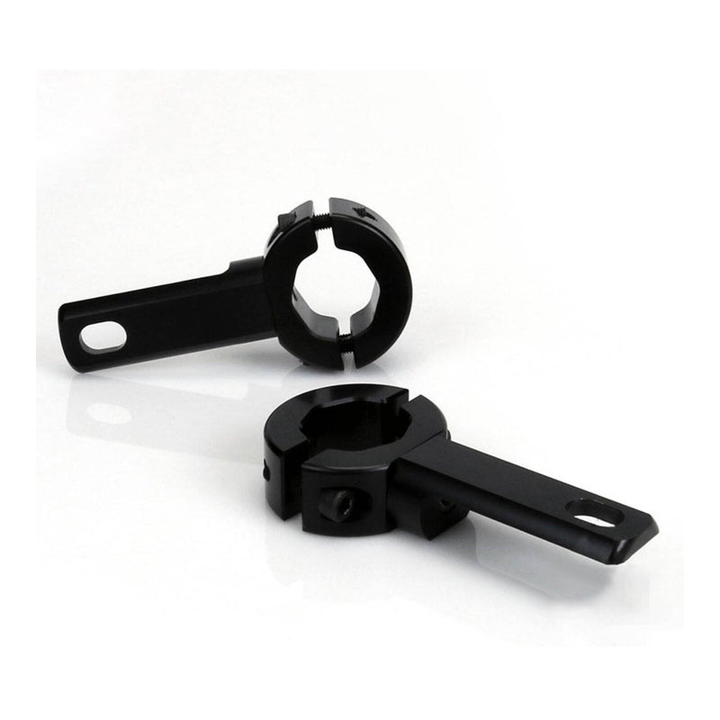 Load image into Gallery viewer, Denali Engine Guard / Crashbar Light Mount / 21-29mm Diametre Tubes - Black
