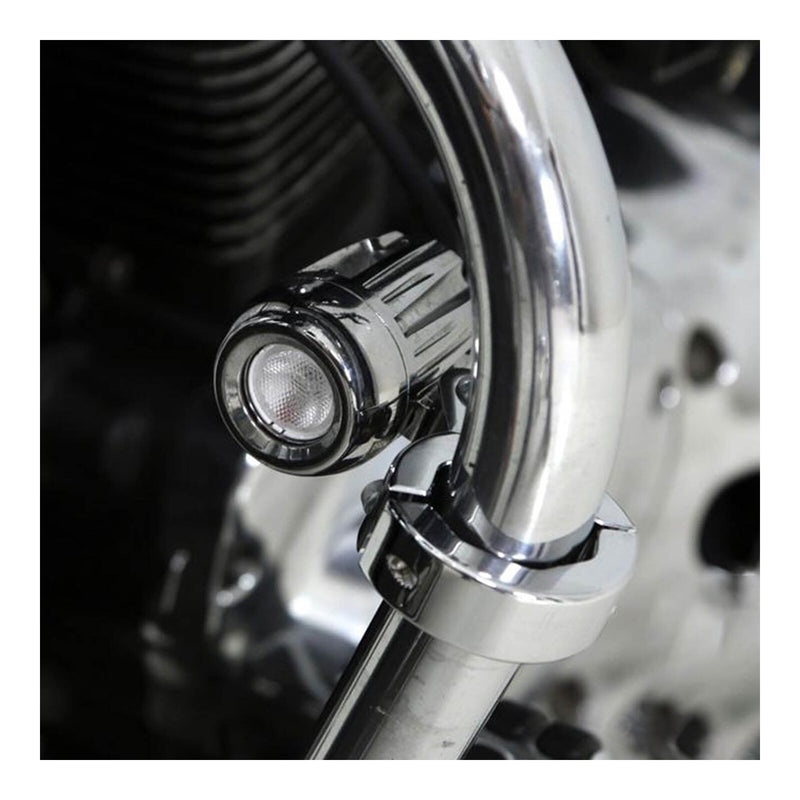 Load image into Gallery viewer, Denali Engine Guard / Frame Light Mount/ 32-38mm Diametre Tubes - Chrome
