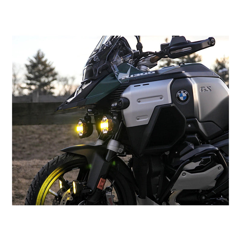 Load image into Gallery viewer, Denali Upper Driving Light Mount Kit – BMW R1300GS Adventure

