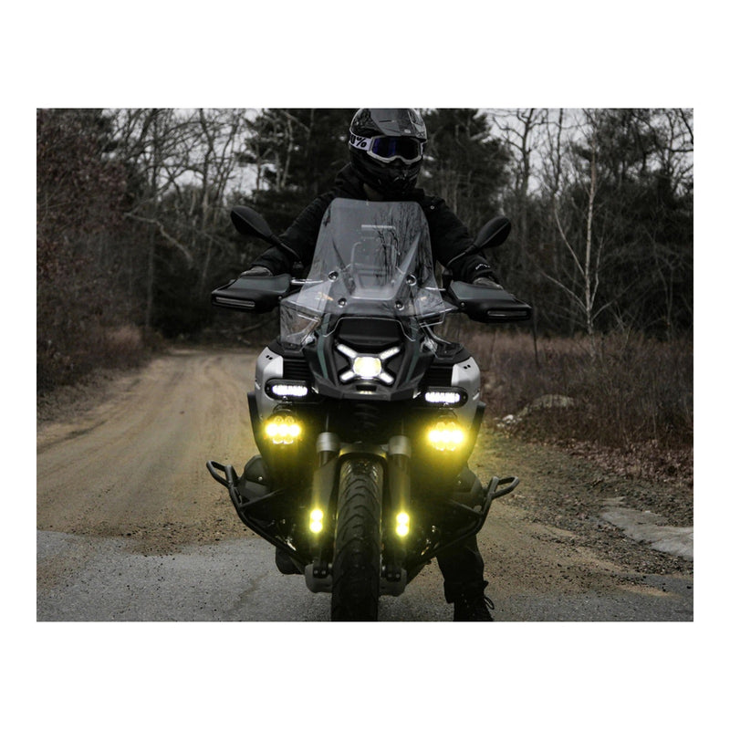 Load image into Gallery viewer, Denali Upper Driving Light Mount Kit – BMW R1300GS Adventure
