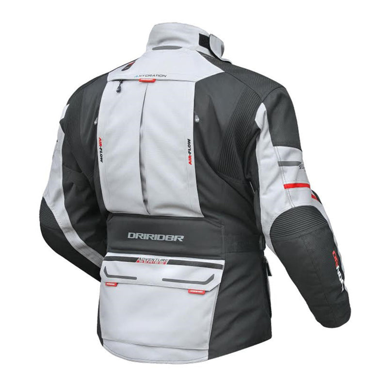 Load image into Gallery viewer, Dririder Vortex Adventure 2 Jacket - Grey / Black
