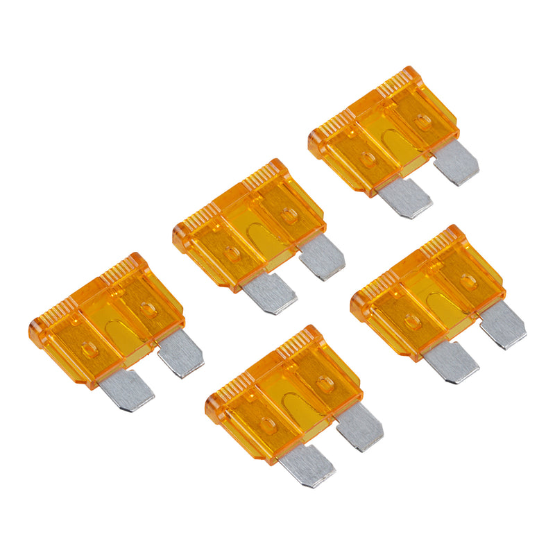 Load image into Gallery viewer, Fuse 5A Blade - Orange (Packet of 5)
