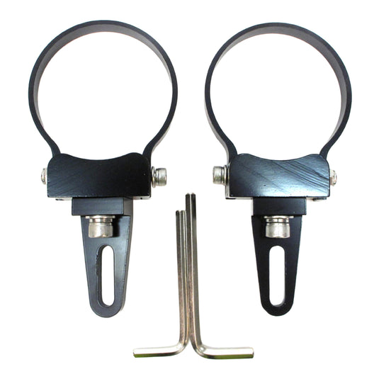 Whites LED Light Bar Tube Mount Brackets 3 Pair (76.2mm)