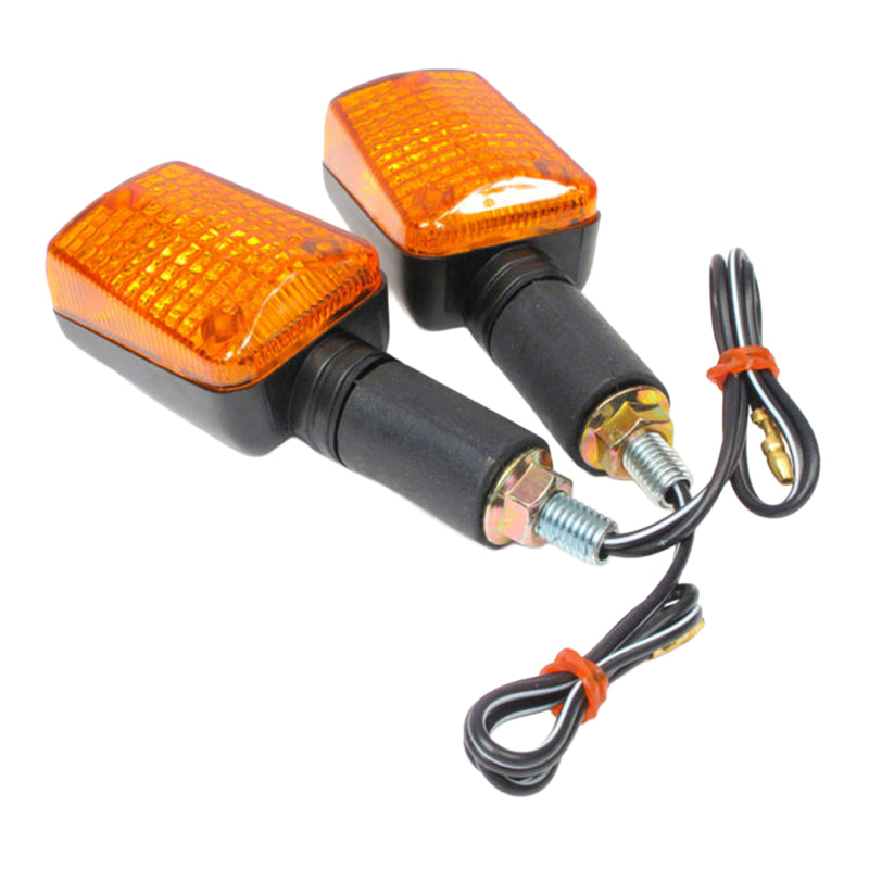 Load image into Gallery viewer, Whites Flasher Universal Long Mount 12V-21W - Black (Pair)
