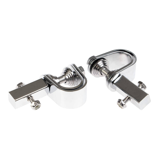 Whites Foot Peg Clamp & Mount - Circular