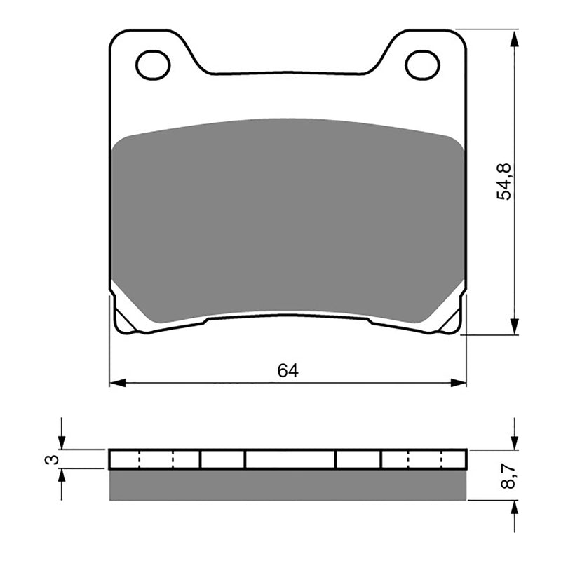 Load image into Gallery viewer, GOLDfren Brake Pads - S3 Sintered Sports
