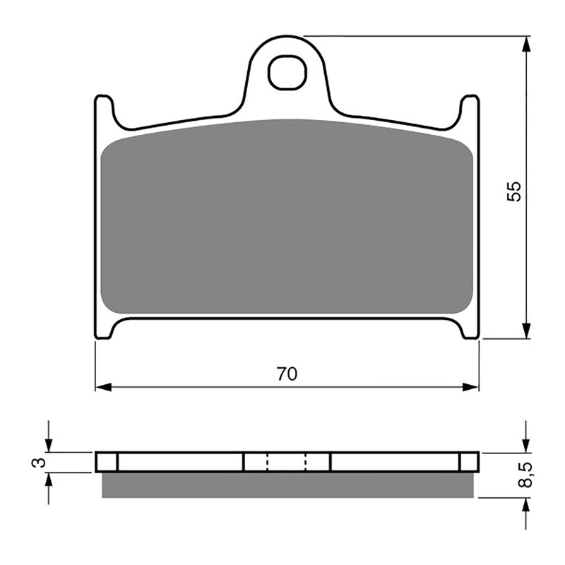 Load image into Gallery viewer, GOLDfren Brake Pads - S3 Sintered Sports
