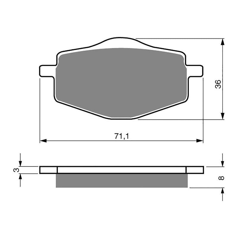 Load image into Gallery viewer, GOLDfren Brake Pads - S3 Sintered Sports
